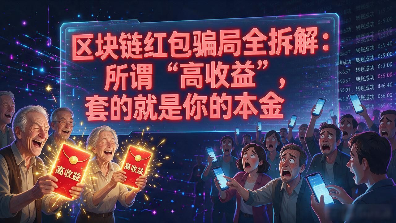 区块链红包骗局_区块链红包 骗局_警惕社交群里的数字货币红包